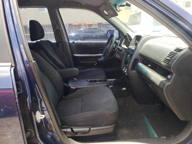 Photo 5 from auction – 2005 HONDA CR-V LX with VIN SHSRD68565U306541