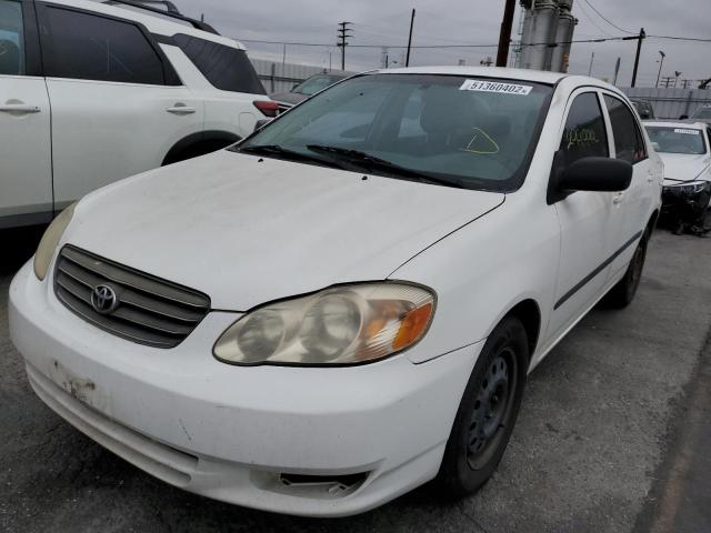 Photo 2 from auction – 2004 TOYOTA COROLLA CE with VIN JTDBR32E242047257