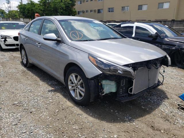 HYUNDAI SONATA SE 2015 with VIN 5NPE24AF0FH065890 - Photo from auction