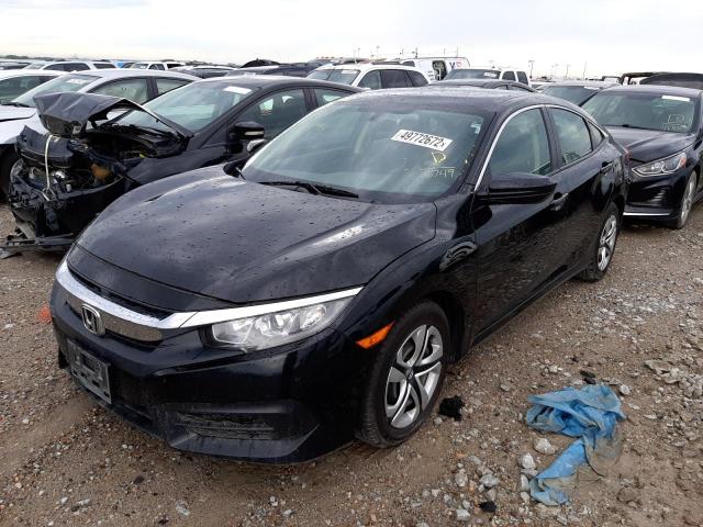 Photo 2 from auction – 2016 HONDA CIVIC LX with VIN 19XFC2F5XGE066749