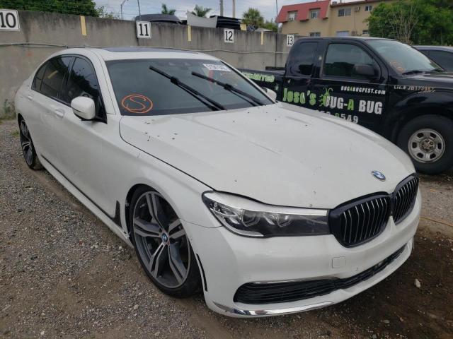 BMW 740 I 2018 with VIN WBA7E2C5XJB214953 - Photo from auction