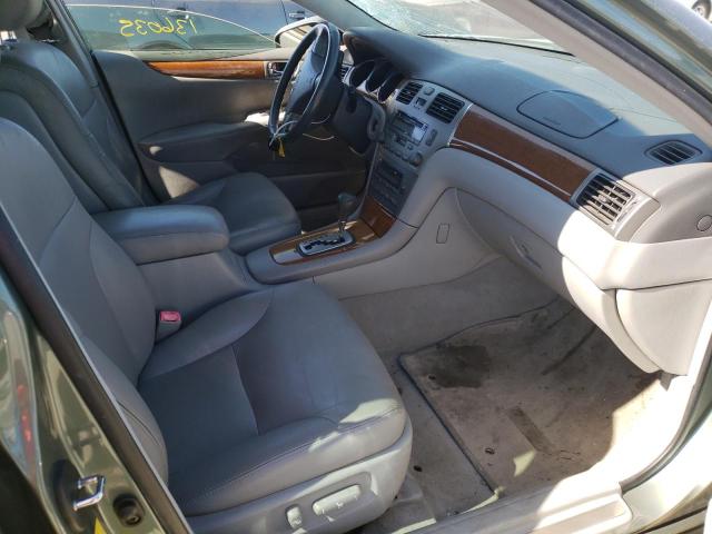Photo 5 from auction – 2005 LEXUS ES 330 with VIN JTHBA30G555137495