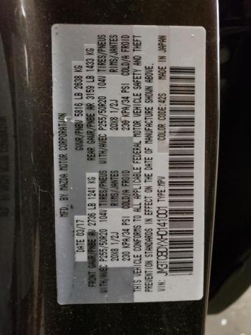Photo 10 from auction – 2017 MAZDA CX-9 GRAND with VIN JM3TCBDYXH0141001