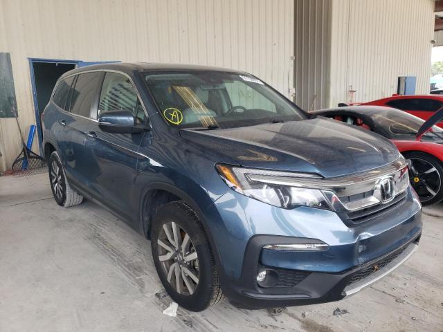 HONDA PILOT EXL 2022 with VIN 5FNYF6H56NB011470 - Photo from auction