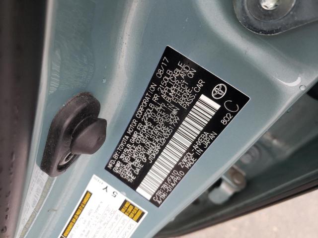 Photo 10 from auction – 2017 TOYOTA PRIUS with VIN JTDKBRFU2H3051799