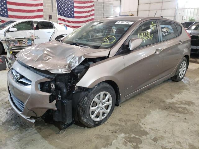 Photo 2 from auction – 2013 HYUNDAI ACCENT GLS with VIN KMHCT5AE3DU068962