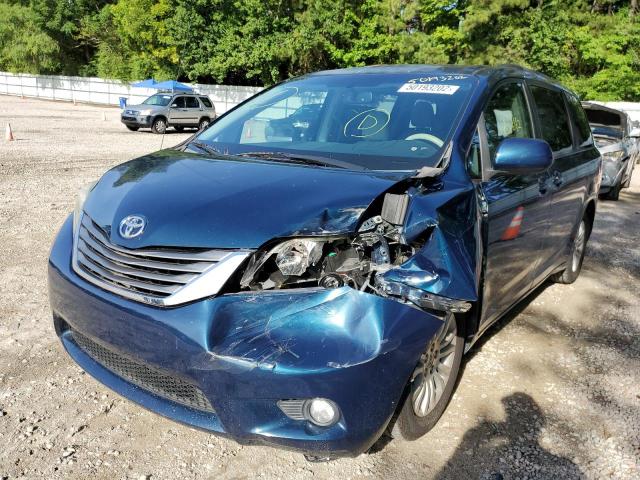 Photo 2 from auction – 2012 TOYOTA SIENNA XLE with VIN 5TDYK3DC2CS274708