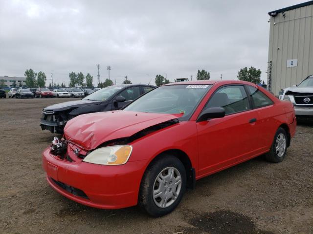 Photo 2 from auction – 2001 HONDA CIVIC DX with VIN 1HGEM22111L805521