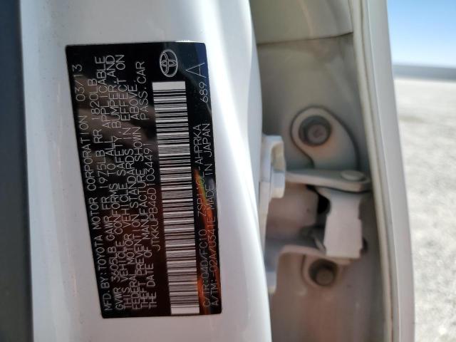 Photo 10 from auction – 2013 TOYOTA SCION XD with VIN JTKKUPB46D1034491