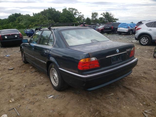 Photo 3 from auction – 2000 BMW 740 I AUTO with VIN WBAGG8346YDN77267