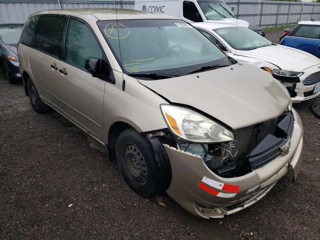 TOYOTA SIENNA CE 2005 with VIN 5TDZA29C45S258832 - Photo from auction