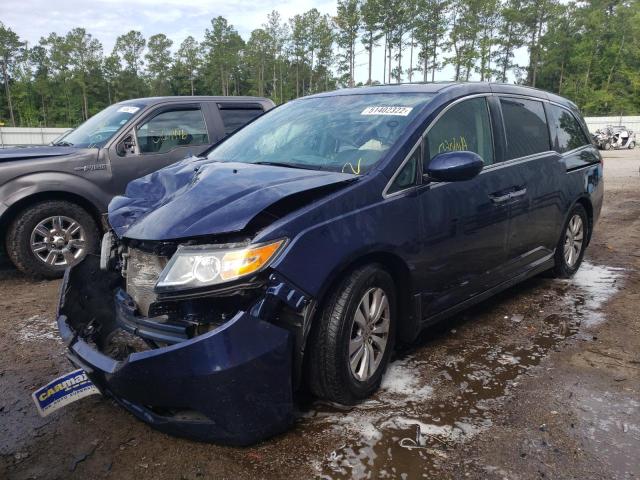 Photo 2 from auction – 2014 HONDA ODYSSEY EX with VIN 5FNRL5H60EB008905