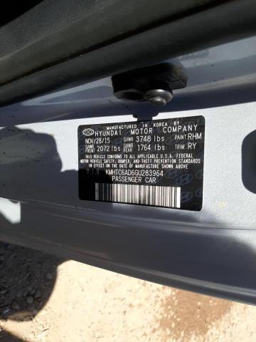 Photo 10 from auction – 2016 HYUNDAI VELOSTER with VIN KMHTC6AD6GU283964