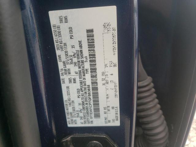 Photo 10 from auction – 2016 FORD F150 SUPER with VIN 1FTEW1CP7GFB83858