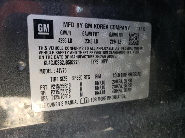 Photo 10 from auction – 2018 BUICK ENCORE ESS with VIN KL4CJCSB2JB582273