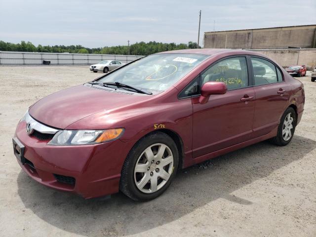 Photo 2 from auction – 2010 HONDA CIVIC LX with VIN 2HGFA1F56AH512229