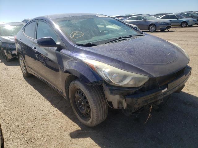 HYUNDAI ELANTRA GL 2011 with VIN 5NPDH4AEXBH058716 - Photo from auction