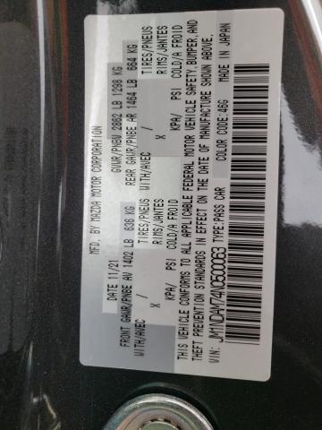 Photo 10 from auction – 2022 MAZDA MX-5 MIATA with VIN JM1NDAM74N0500063