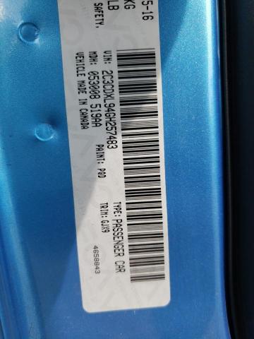 Photo 10 from auction – 2016 DODGE CHARGER SR with VIN 2C3CDXL94GH257483