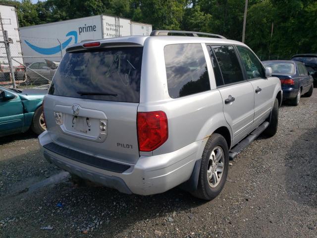 Photo 4 from auction – 2003 HONDA PILOT EXL with VIN 2HKYF18653H516300