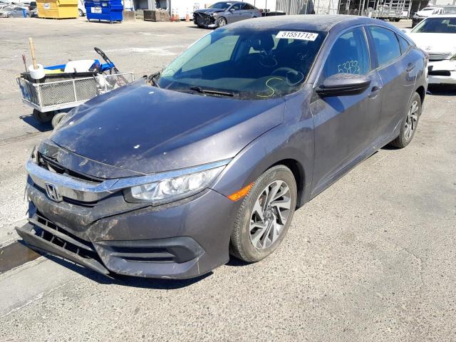 Photo 2 from auction – 2017 HONDA CIVIC EX with VIN 19XFC2F78HE220636