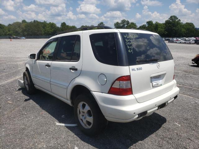 Photo 3 from auction – 2002 MERCEDES-BENZ ML 320 with VIN 4JGAB54E42A314972