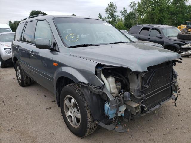 HONDA PILOT EXL 2007 with VIN 5FNYF18597B029001 - Photo from auction