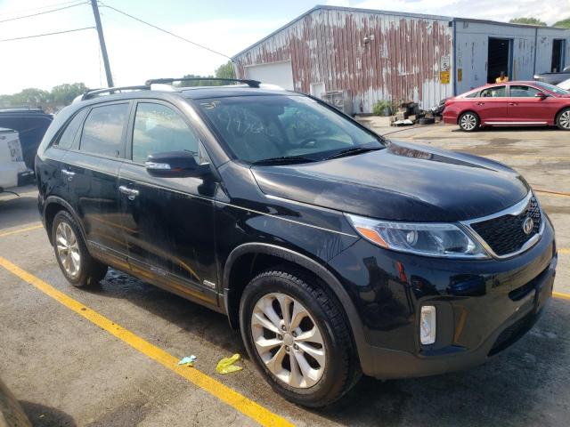 KIA SORENTO EX 2014 with VIN 5XYKUDA75EG528151 - Photo from auction