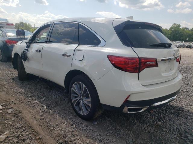 Photo 3 from auction – 2017 ACURA MDX TECHNO with VIN 5FRYD3H59HB013673