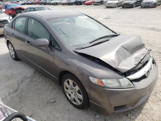 HONDA CIVIC LX 2011 with VIN 19XFA1F52BE016520 - Photo from auction