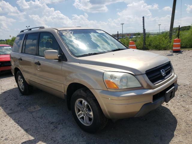 Photo 1 from auction – 2005 HONDA PILOT EXL with VIN 2HKYF18515H504333
