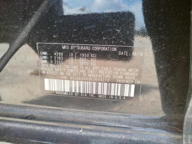 Photo 10 from auction – 2019 SUBARU IMPREZA with VIN 4S3GKAA69K3603273