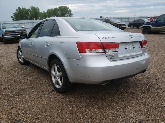 Photo 3 from auction – 2008 HYUNDAI SONATA SE with VIN 5NPEU46F68H300038