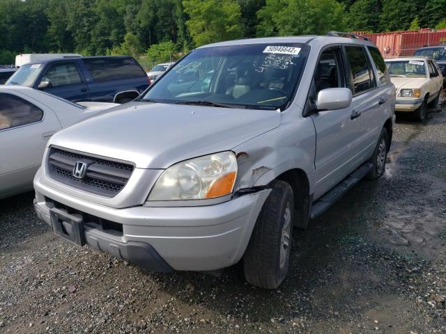 Photo 2 from auction – 2003 HONDA PILOT EXL with VIN 2HKYF18653H516300