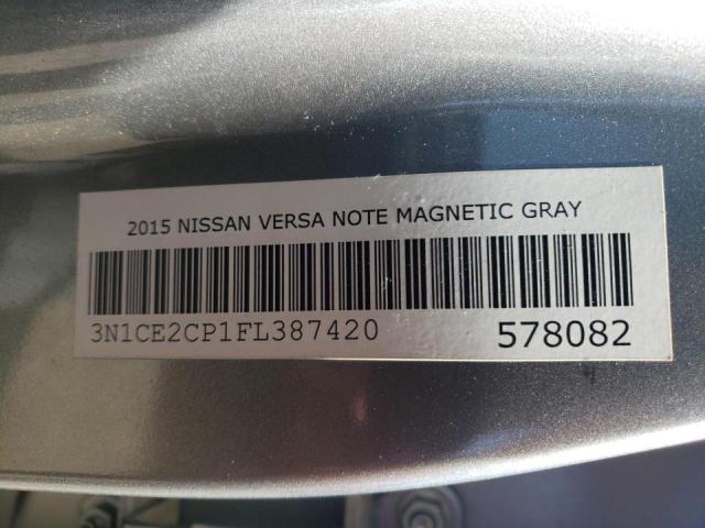 Photo 10 from auction – 2015 NISSAN VERSA NOTE with VIN 3N1CE2CP1FL387420