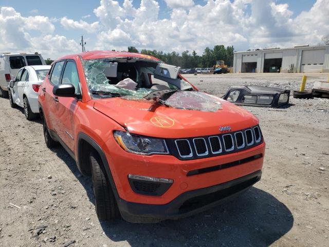JEEP COMPASS SP 2021 with VIN 3C4NJCAB2MT548952 - Photo from auction