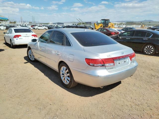 Photo 3 from auction – 2008 HYUNDAI AZERA SE with VIN KMHFC46F28A319955