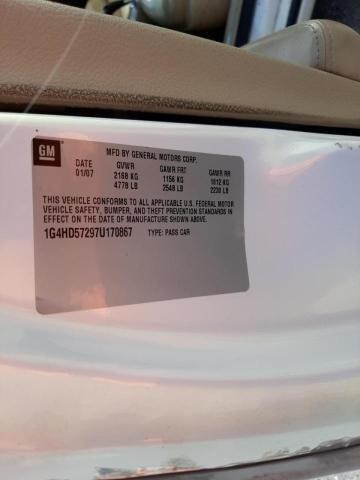 Photo 10 from auction – 2007 BUICK LUCERNE CX with VIN 1G4HD57297U170867