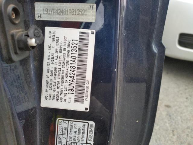 Photo 10 from auction – 2001 ACURA 3.2CL with VIN 19UYA42481A013521