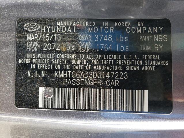 Photo 10 from auction – 2013 HYUNDAI VELOSTER with VIN KMHTC6AD3DU147223