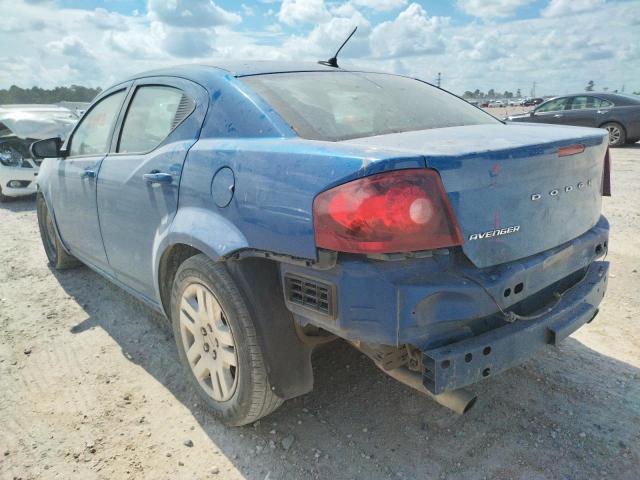 Photo 3 from auction – 2013 DODGE AVENGER SE with VIN 1C3CDZAG4DN750435