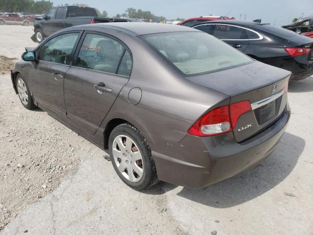 Photo 3 from auction – 2011 HONDA CIVIC LX with VIN 19XFA1F52BE016520
