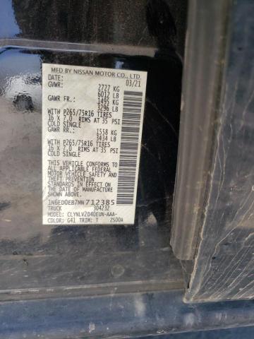 Photo 10 from auction – 2021 NISSAN FRONTIER S with VIN 1N6ED0EB7MN712385