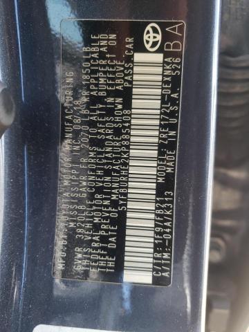 Photo 10 from auction – 2019 TOYOTA COROLLA L with VIN 5YFBURHE2KP885408