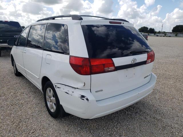 Photo 3 from auction – 2005 TOYOTA SIENNA CE with VIN 5TDZA23C25S233274
