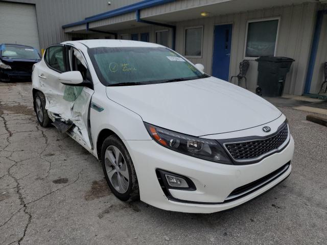 KIA OPTIMA HYB 2016 with VIN KNAGM4AD6G5099784 - Photo from auction