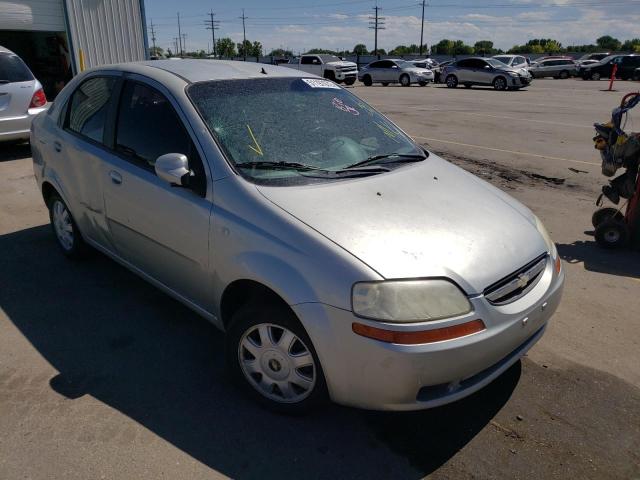 CHEVROLET AVEO BASE 2005 with VIN KL1TD52675B378223 - Photo from auction
