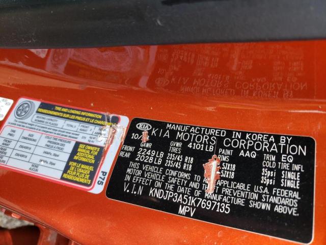 Photo 10 from auction – 2019 KIA SOUL + with VIN KNDJP3A51K7697135