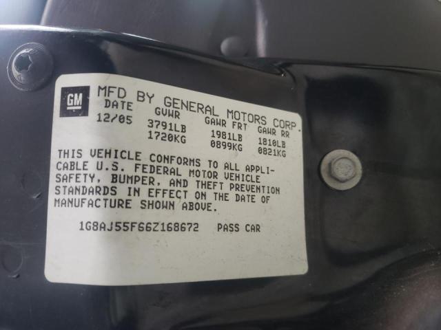 Photo 10 from auction – 2006 SATURN ION LEVEL with VIN 1G8AJ55F66Z168672