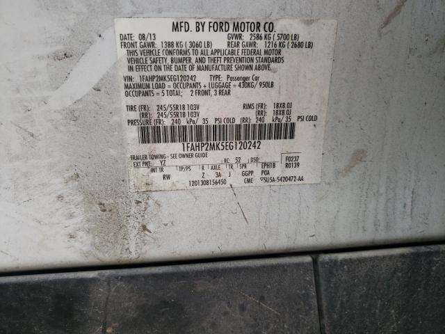 Photo 10 from auction – 2014 FORD TAURUS POL with VIN 1FAHP2MK5EG120242